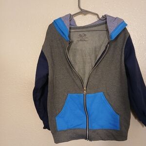 Fruit of the Loom Gray and Blue Kids Jacket